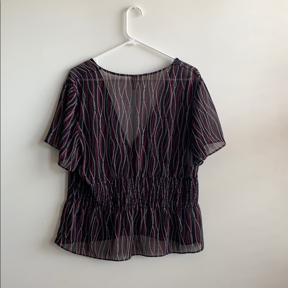 Sheer Printed Shirt - Picture 2 of 5